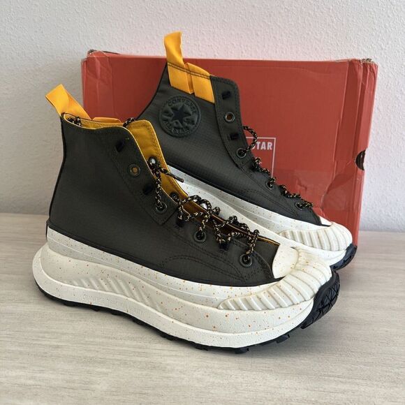 Converse Chuck 70 AT-CX Shoes Platform Canvas Utility Green Womens Sz 10 A05125C - Picture 1 of 12